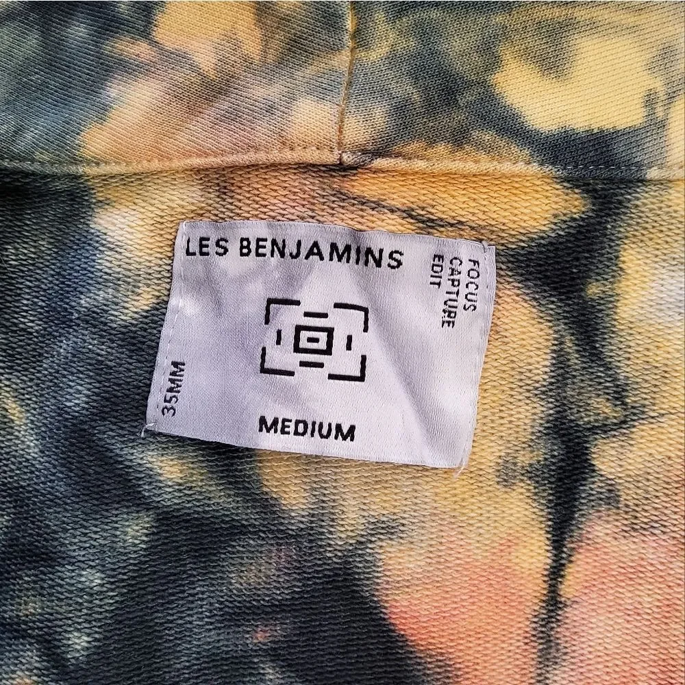 Les Benjamins Oversize Batik Kimono Jacket Size M